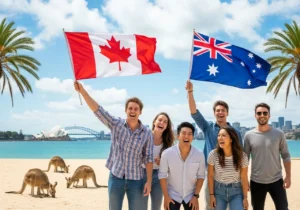 WHM visa Australia for Canadian citizens