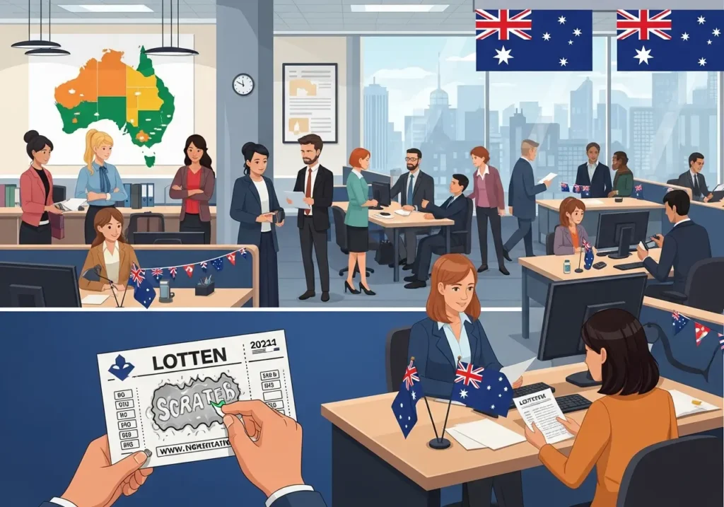 australia immigration lottery